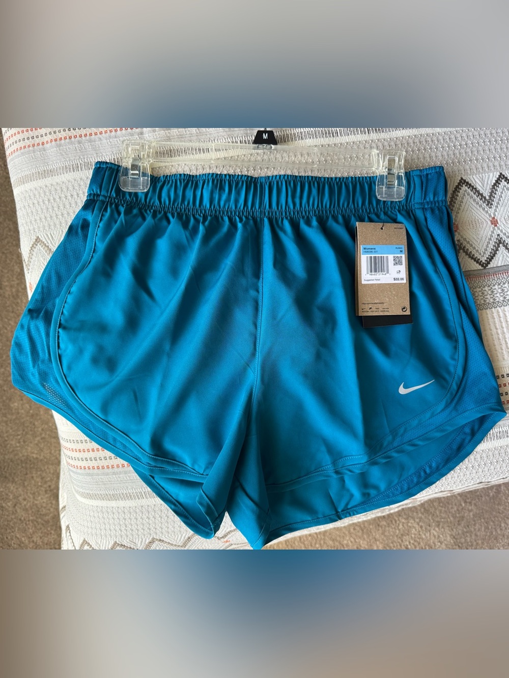 Nike Tempo Women's Blue Dri-FIT Athletic Shorts